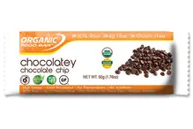 Chocolate Chip Raw Organic Food Bar 50g