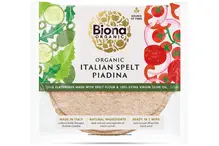 Organic Italian Spelt Piadina Flatbread 225g (Biona)