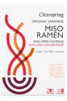 Organic Japanese Miso Ramen Noodles 210g (Clearspring)