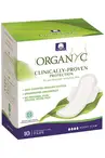 Organic Pads with Wings - Heavy Flow x 10 (Organyc)