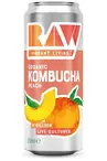 Organic Peach Kombucha 250ml (Raw Vibrant Living)