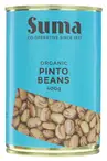 Organic Pinto Beans 400g (Suma)