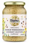 Organic Traditional French Wholegrain Mustard 200g (Biona)