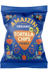 Organic Paprika Corn Chips 75g (Amaizin)