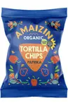 Organic Paprika Corn Chips 75g (Amaizin)