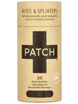 Activated Charcoal Bamboo Strip Bandages, Organic 25 pack (Patch)