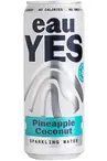 Pineapple Coconut Sparkling Mineral Water 330ml (eauYES)