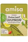 Organic Gluten Free Protein Lentil Crispbread 100g (Amisa)