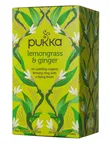 Organic Lemongrass & Ginger Tea 20 x Sachets (Pukka)