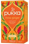 Organic Three Ginger Tea 20 x Sachets (Pukka)