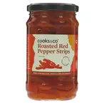 Roasted Red Pepper Strips 300g (Cooks and Co)