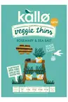 Rosemary & Sea Salt Veggie Thins 100g (Kallo)