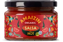 Organic Salsa Hot Dip 260g (Amaizin)