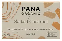 Organic Salted Caramel Chocolate Bar 45g (Pana Chocolate)
