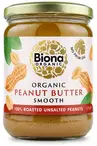 Organic Smooth Peanut Butter 500g (Biona)