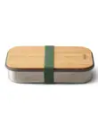 Stainless Steel Sandwich Box Olive 900ml (Black and Blum)