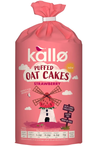 Strawberry Puffed Oat Cakes 122g (Kallo)