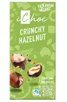 Organic Crunchy Hazelnut 80g (iChoc)