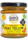 Organic Thai Yellow Curry Paste 180g (Geo Organics)