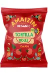 Organic Tomato Corn Rolls 100g (Amaizin)