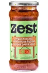 Tomato, Mushroom & Green Pepper Pasta Sauce 340g (Zest)