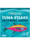 Skipjack Tuna Steaks in Spring Water 160g (Fish4Ever)