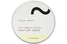 Pure Organic Unscented Tallow Nourish Balm 100g (Fierce Nature)