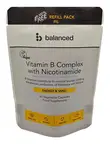 Vitamin B Complex Refill Pouch 60 Capsules (Balanced)