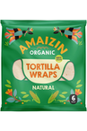 Organic Wheat Tortilla Wraps 240g (Amaizin)