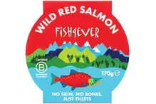 Wild Pacific Red Salmon Filleted 170g (Fish4Ever)