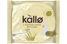 Yogurt Topped Rice Cakes 33g (Kallo)