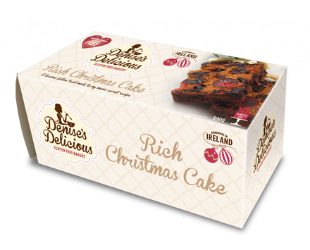 Gluten Free Christmas Cake 500g Denise S Delicious Gluten Free Bakery Healthysupplies Co Uk Buy Online
