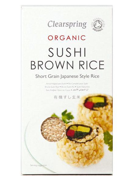 Brown Sushi Rice 500g Clearspring Healthysupplies Co Uk Buy Online