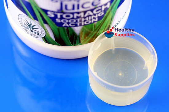 Soothing and refreshing aloe juice,<br> with a hint of peppermint.