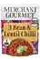 3-Bean & Lentil Chilli 280g (Merchant Gourmet)