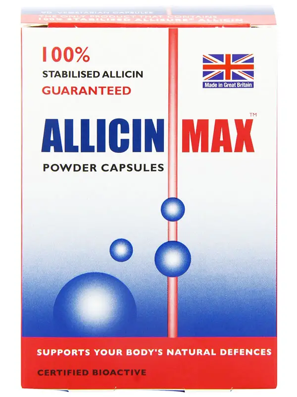 100% Pure Allicin, 30 Capsules (Allicinmax)