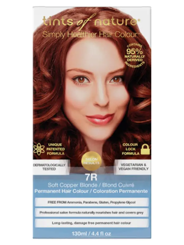 7R Soft Copper Blonde 130ml (Tints of Nature)