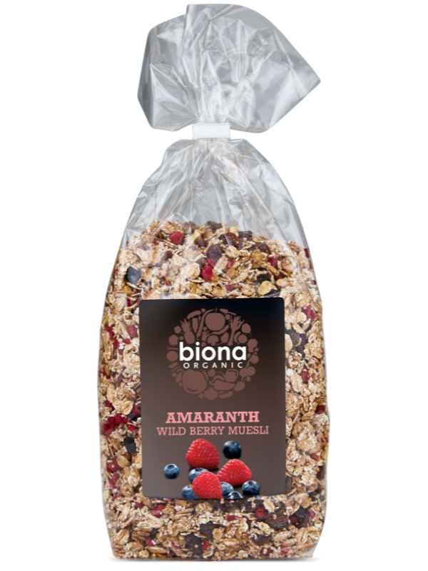 Amaranth Wild Berry Muesli 500g (Biona)