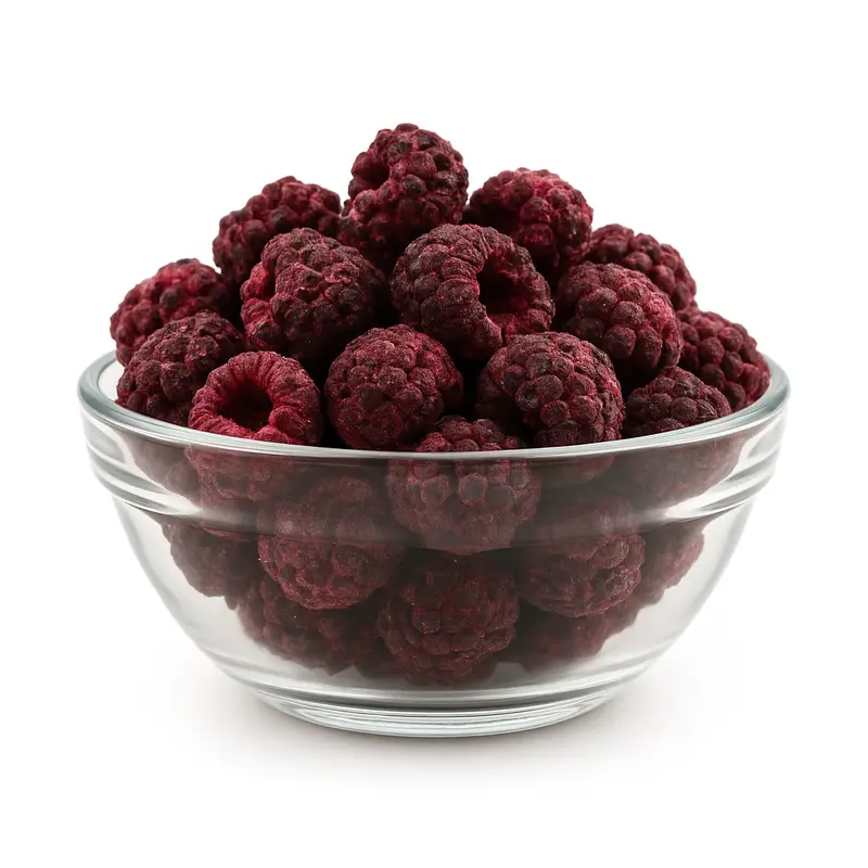 Organic Freeze-Dried Black Raspberries Whole 250g (Sussex Wholefoods)