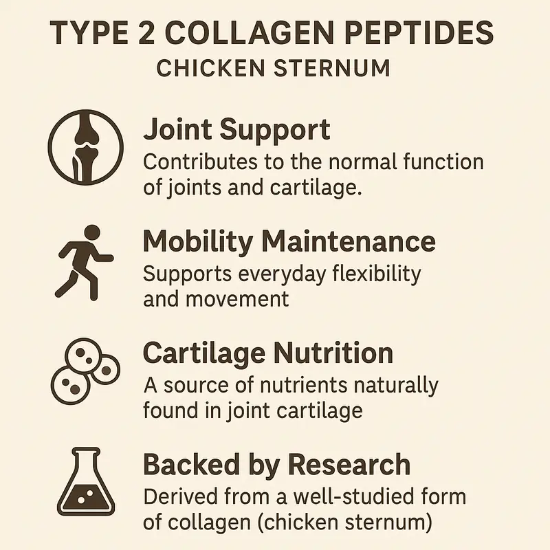 Type 2 Collagen Peptides Benefits Type 2 Collagen Peptides Benefits
