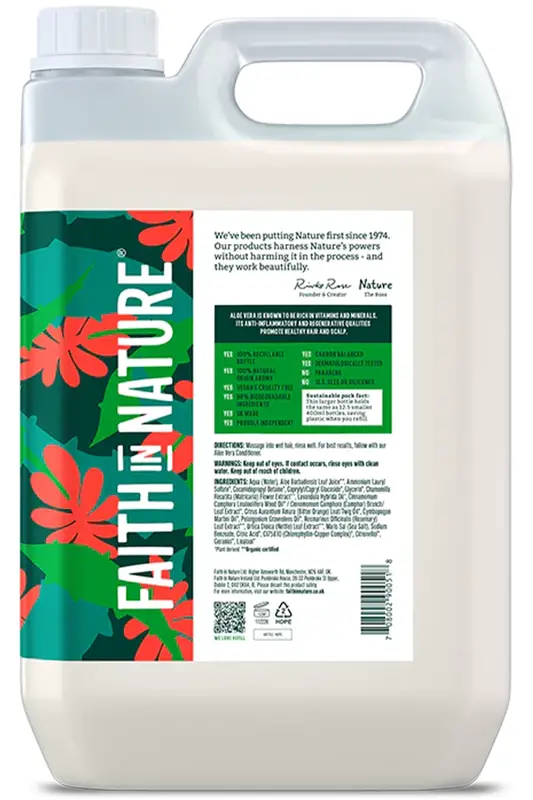 Aloe Vera Conditioner 5L (Faith in Nature)