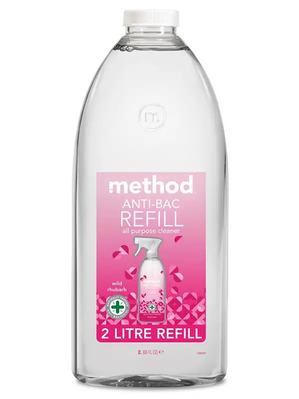 Anti-Bac Cleaner Wild Rhubarb Refill 2L (Method)