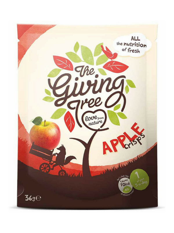 Freeze-Dried Apple Crisps 36g (Giving Tree Ventures)