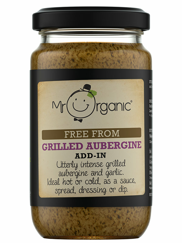 Add-In Grilled Aubergine, Organic 190g (Mr Organic)