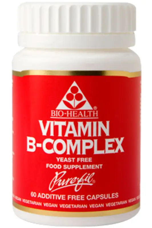 Vitamin B-Complex 60 Capsules (Bio-Health)