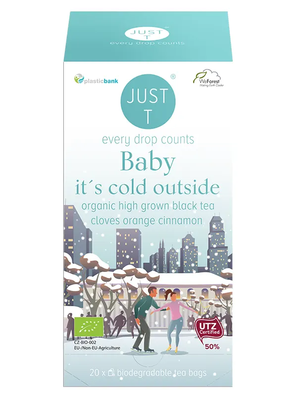 Baby It's Cold Outside, Organic 20 bags (Just T)