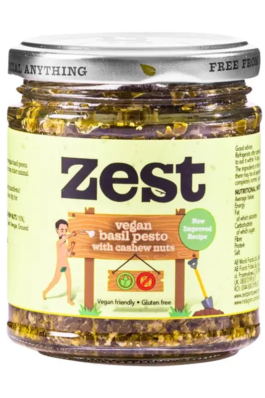 Vegan Basil Pesto 165g (Zest)
