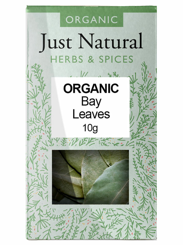 Bay Leaves 10g, Organic (Just Natural Herbs)