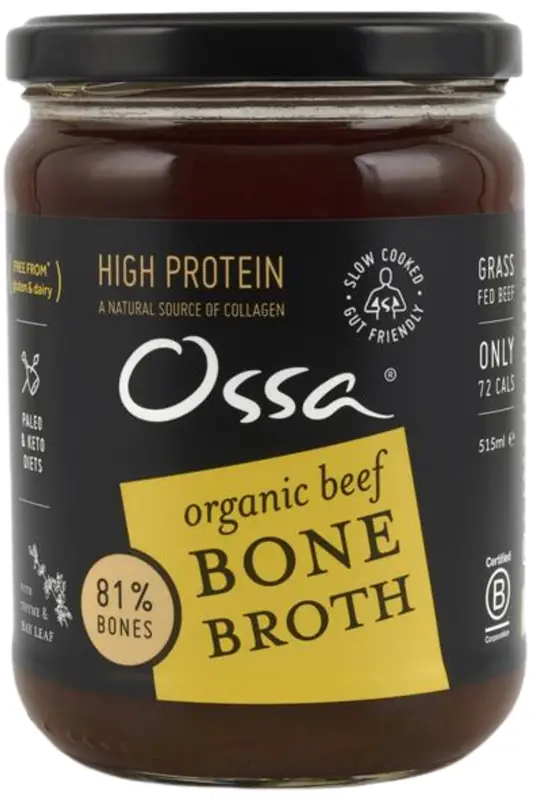 Organic Beef Bone Broth 515ml (Ossa Organic)