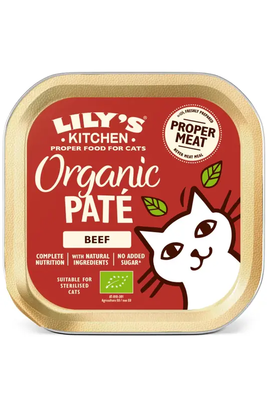 Organic Beef Pate 85g (Lilys Kitchen)